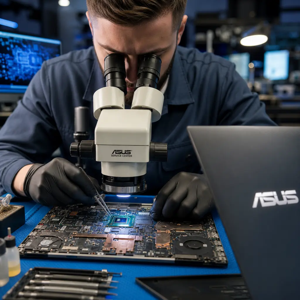 Замена видеокарты ноутбука Asus в Брянске