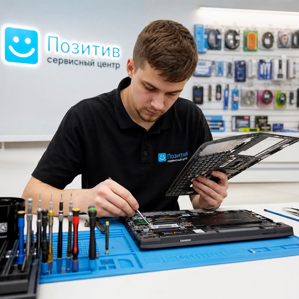 заменить клавиатуру на ноутбуке Lenovo в Брянске