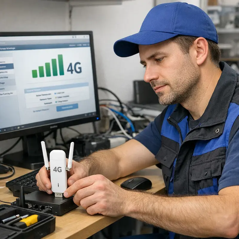 Настройка LTE модема в Брянске