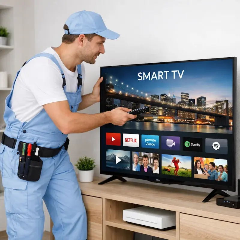 Как вызвать мастера для настройки Smart TV в Брянске