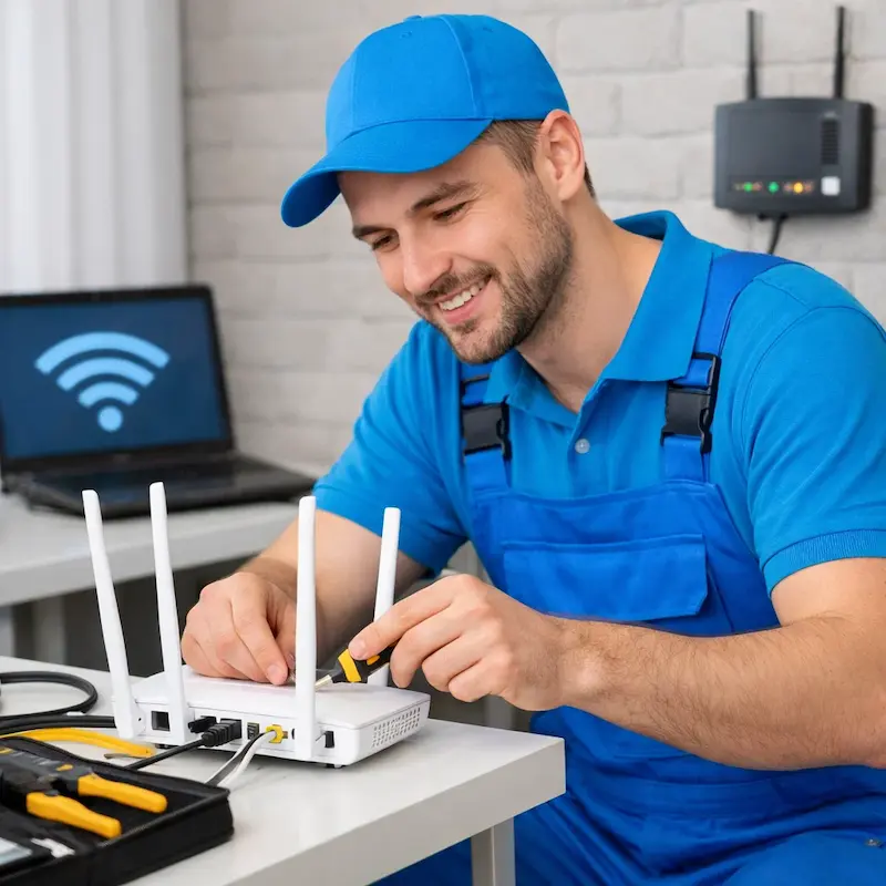 Настройка Wi - Fi в Брянске