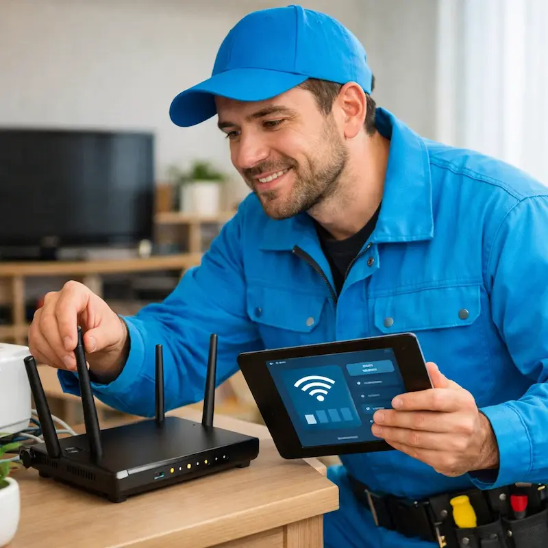 Настройка Wi-Fi для квартиры, дома и офиса в Брянске