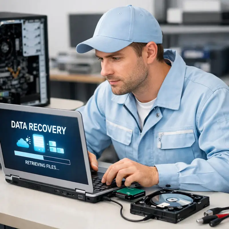 Восстановление данных и файлов в Брянске