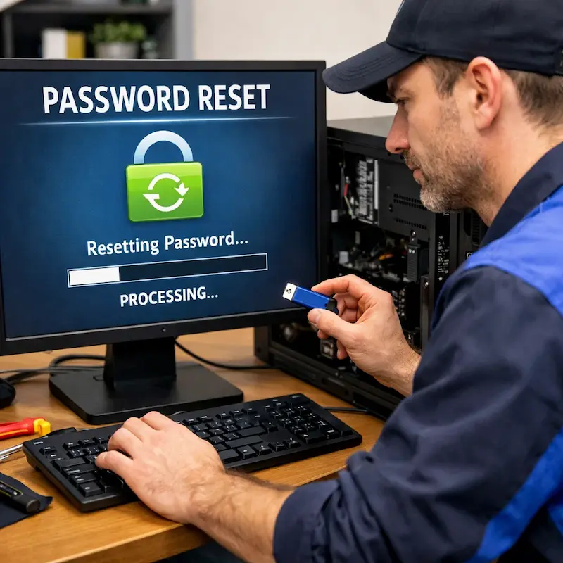 Удаление пароля на компьютере в Брянске