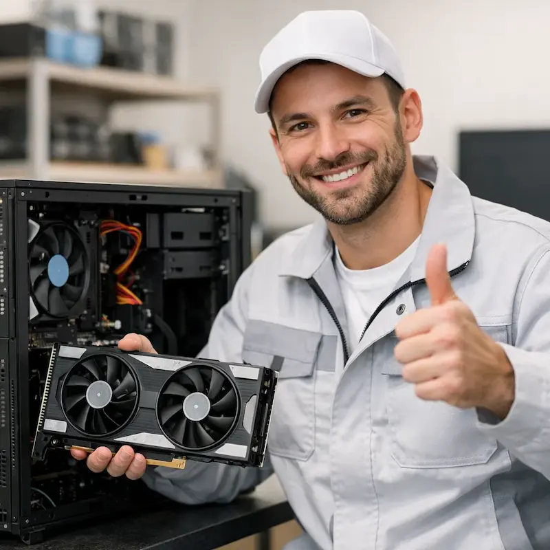 установка видеокарты на ПК в Брянске