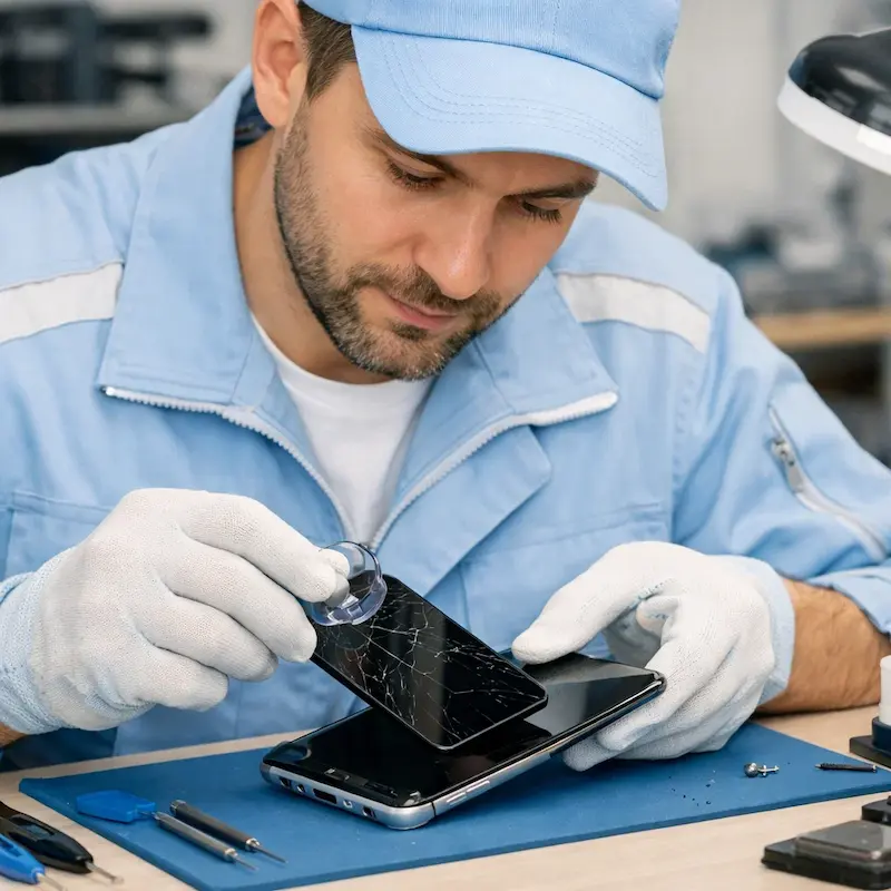 Заменить сенсорное стекло на смартфоне в Брянске